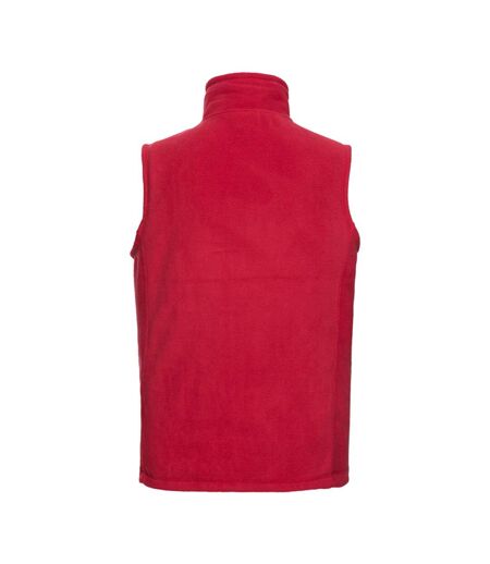 Veste Sans Manches Extérieur Homme Rouge Classique Russell