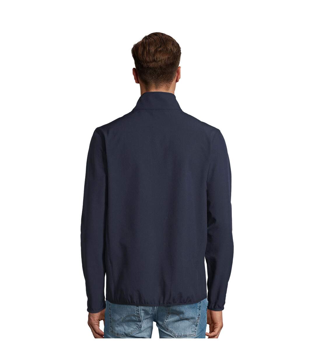 Veste Softshell Radian Homme Bleu Marine SOLS-3