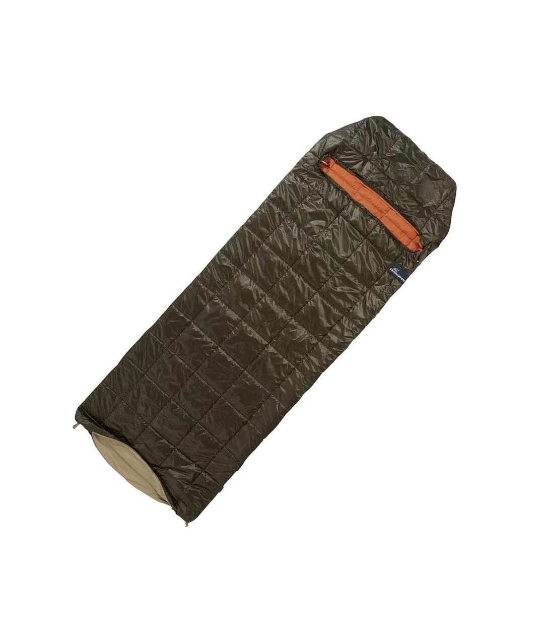 Eco 100 sleeping bag one size woodland green/potters clay Craghoppers-3