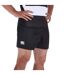 Mens Professional Polyester Shorts Black Canterbury-1
