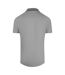 Unisex Adult Contrast Striped Striped Neckline Polo Shirt Grey Cavalli Class-2