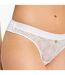 Tanga blanc Olivia