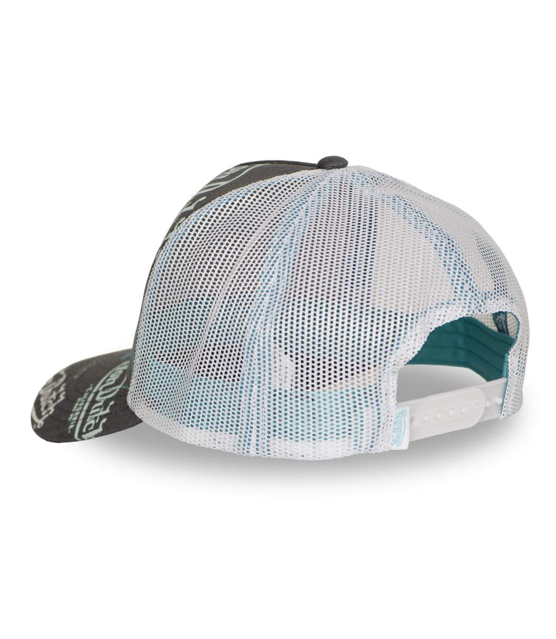 Casquette trucker avec filet print all over Cafe Grey Vondutch-5