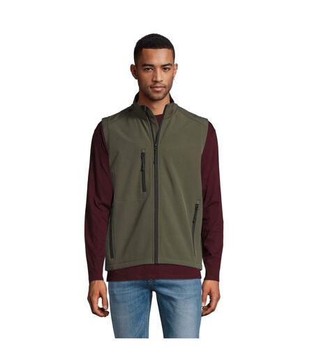 Veste Softshell Sans Manches Rallye Homme Vert Foncé SOLS