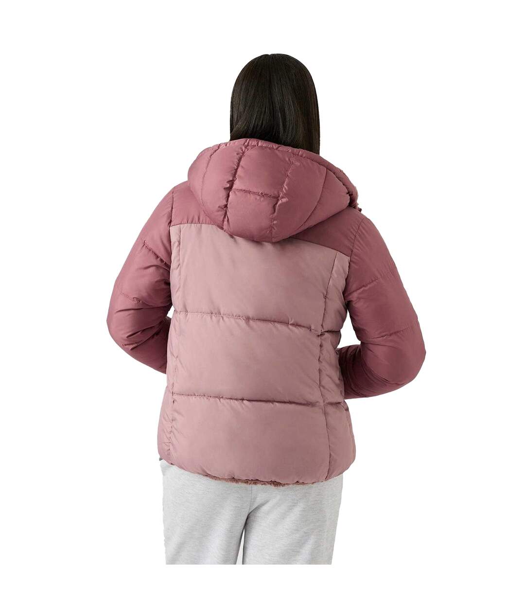 Doudoune Femme Vieux Rose Reebok-3