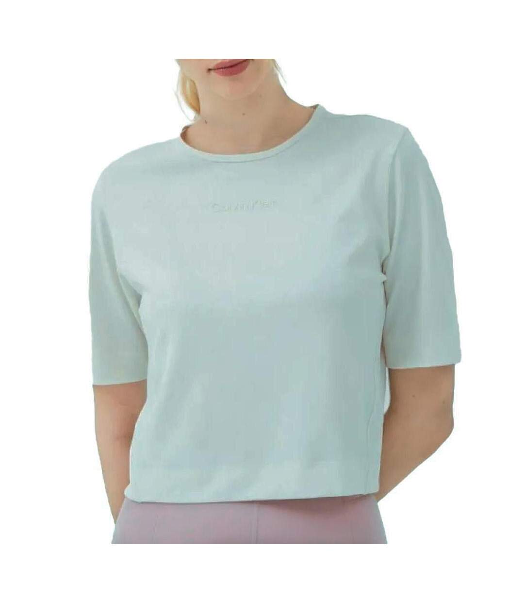 T-shirt Bleu Femme Calvin Klein Jeans 108 - L-1