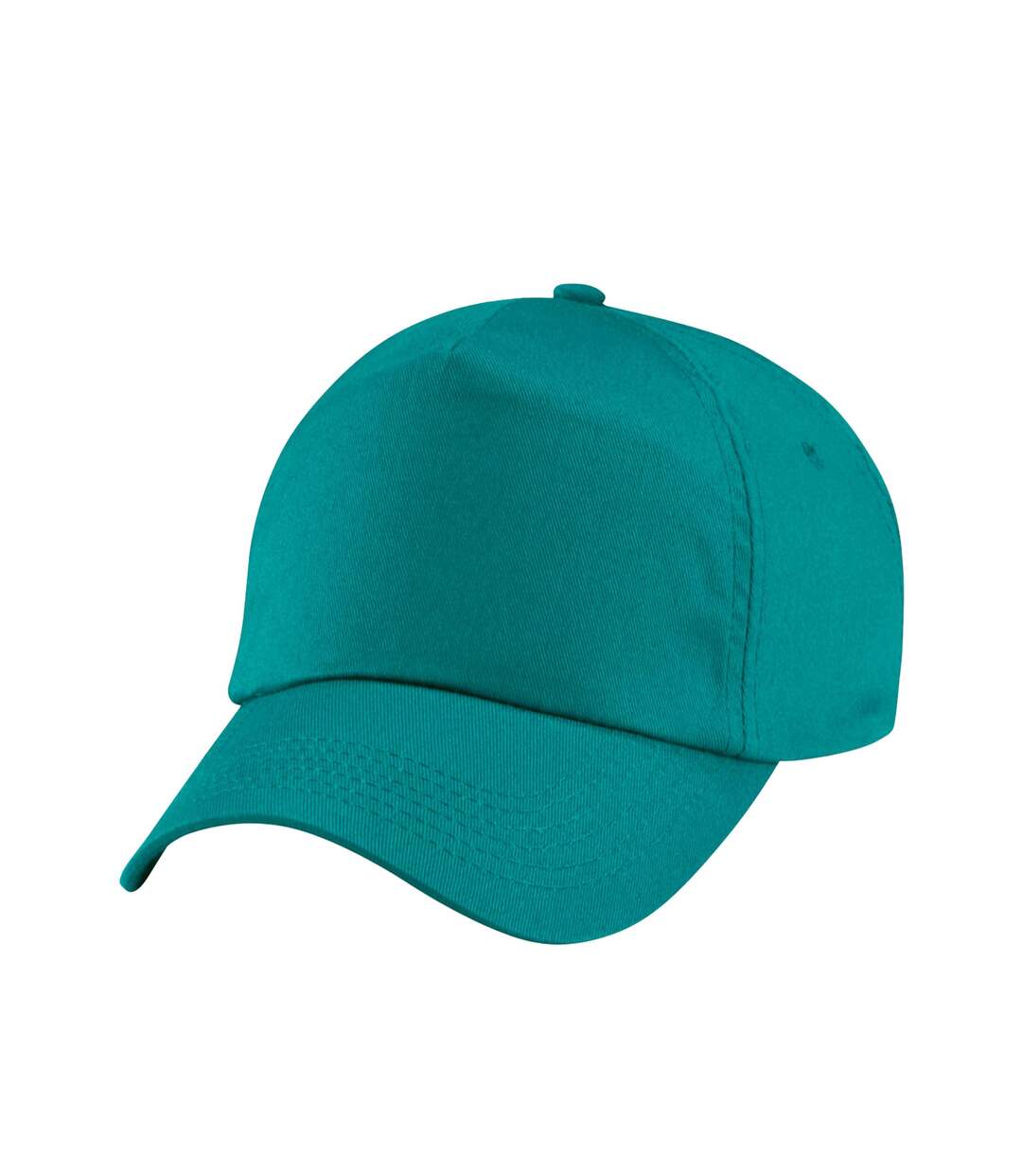 Childrens/kids original 5 panel cap emerald Beechfield-1