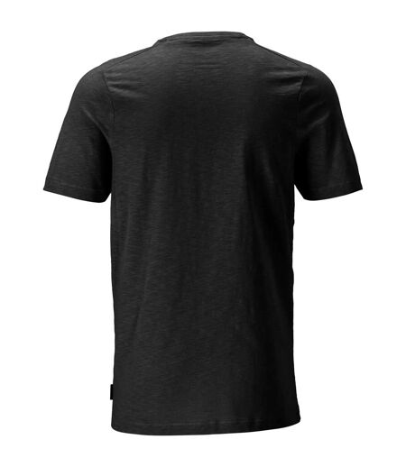 T-shirt Manches Courtes Customised Homme Noir Mascot