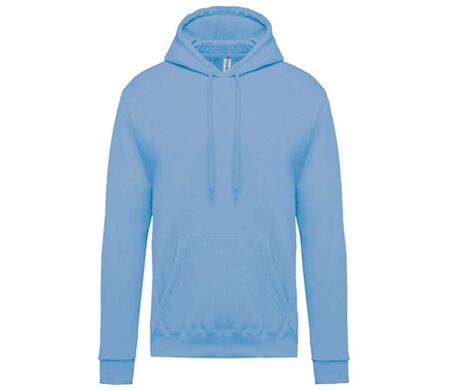 Sweat-shirt à capuche - Unisexe - K476 - bleu ciel