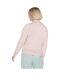 Sweat Manches Longues Motif/style Losange Femme Lavande Rose Skechers-2