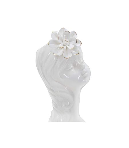 Vase Déco en Porcelaine Young Lady 24cm Blanc