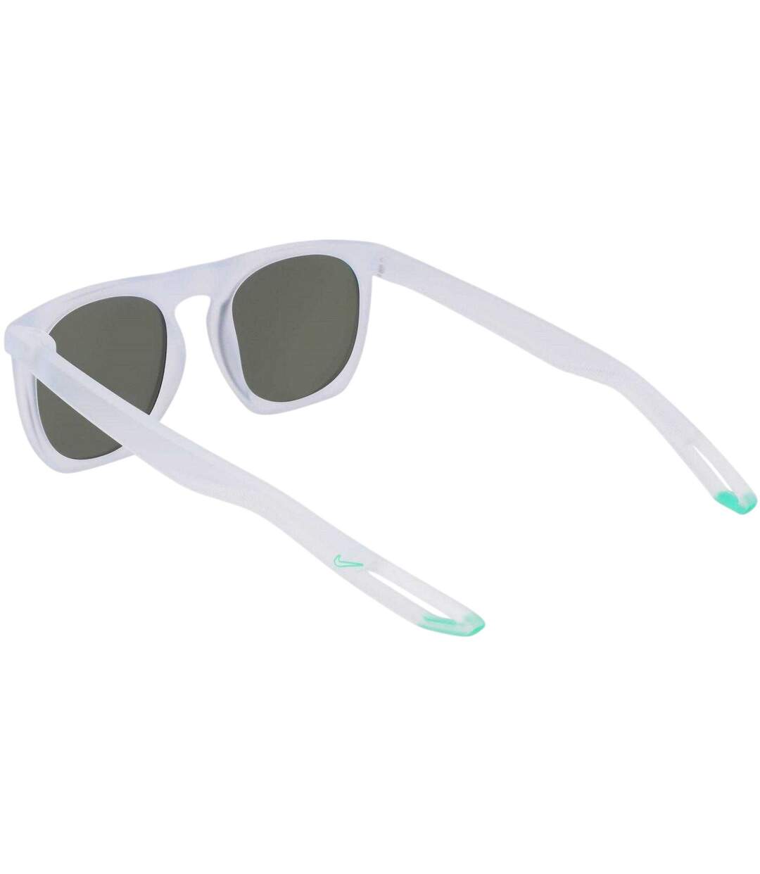 Flatspot Xxii Wayfarer Round Logo Sunglasses One Size Platinum Green Nike-2