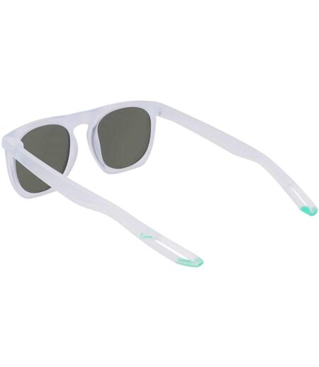 Flatspot Xxii Wayfarer Round Logo Sunglasses One Size Platinum Green Nike