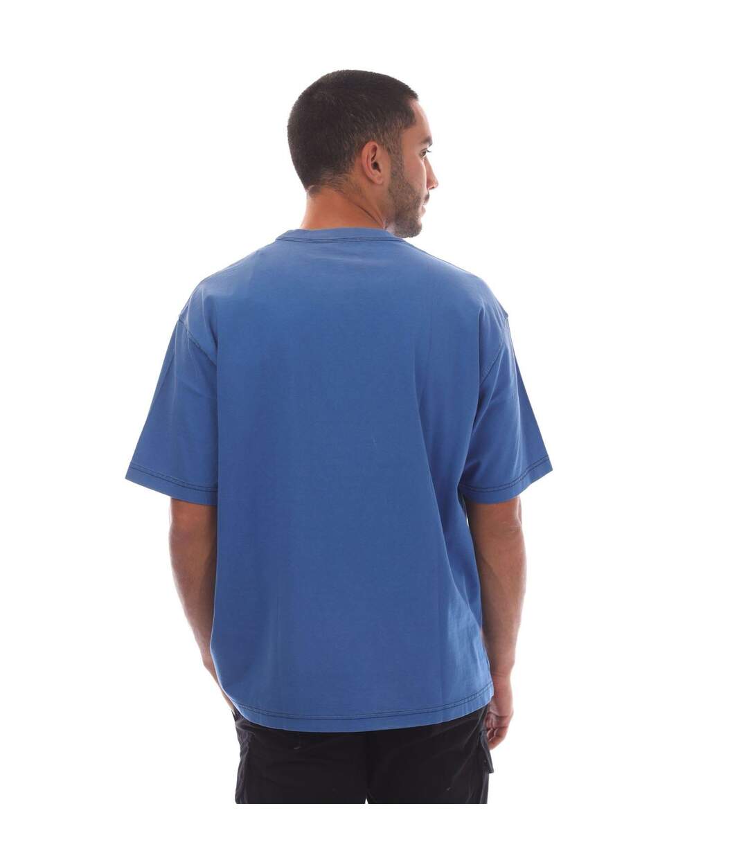 T-shirt T-wash-n Femme Bleu Orange Diesel-3
