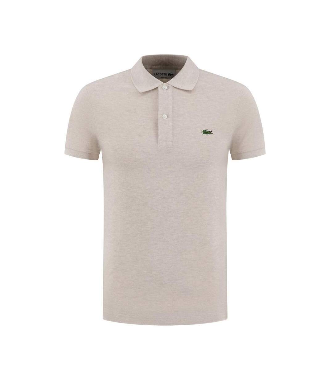 Polo beige pale homme lacoste ph4012-1