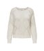 Pull Ecru Femme Only Patricia - L