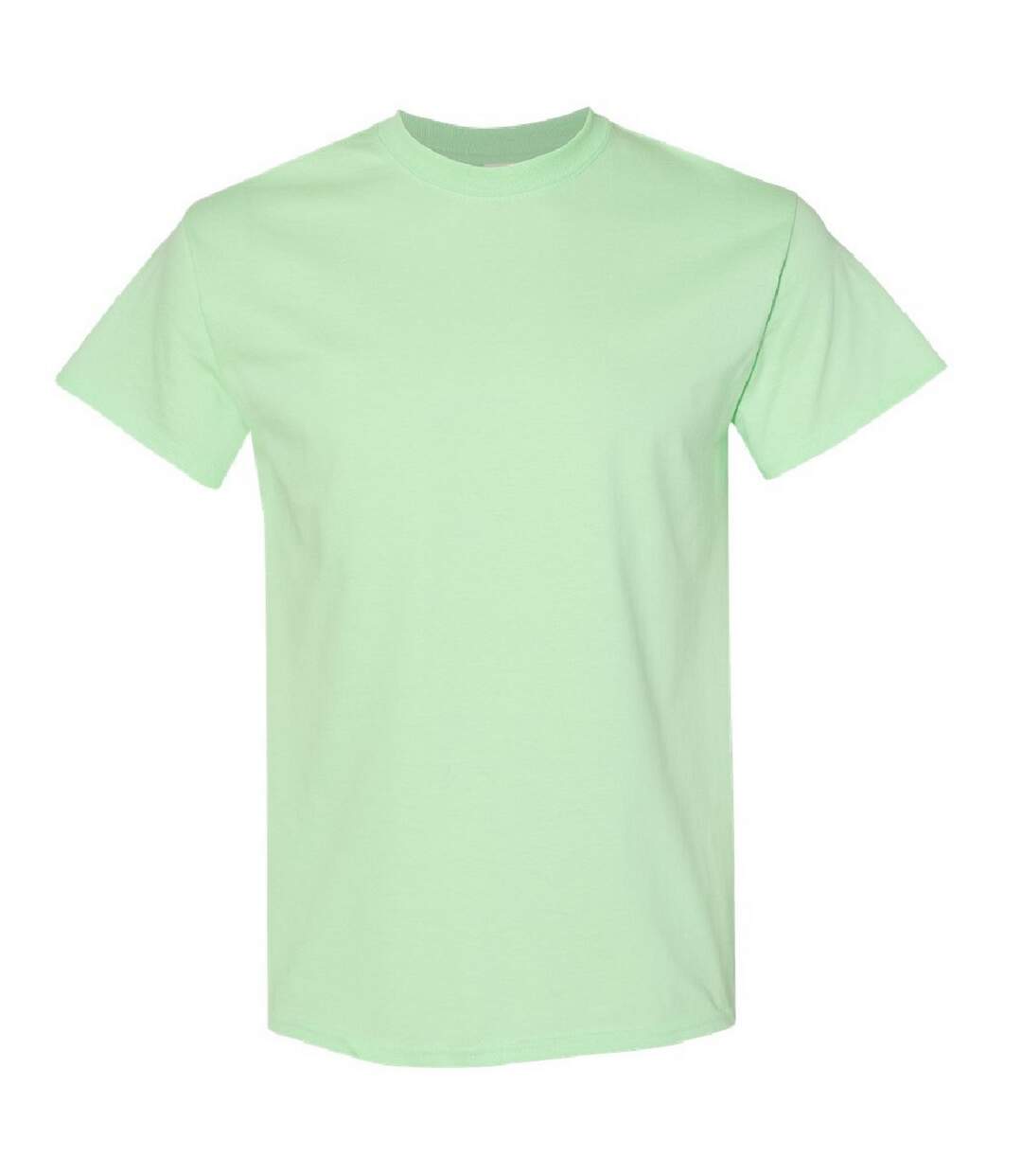 Gildan Mens Heavy Cotton Short Sleeve T-Shirt (Mint Green)