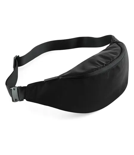Studio Adjustable Waistpack Bag One Size Jet Black Bagbase