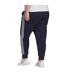 Womens/ladies Logo Regular Athletic Joggers Navy Adidas-2