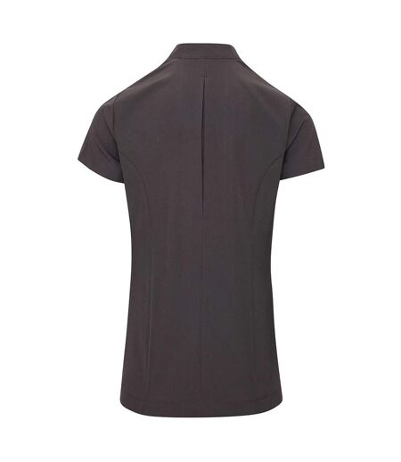 Pack Of 2  Ladies/womens *blossom* Tunic / Health Beauty & Spa / Workwear  Dark Grey Premier
