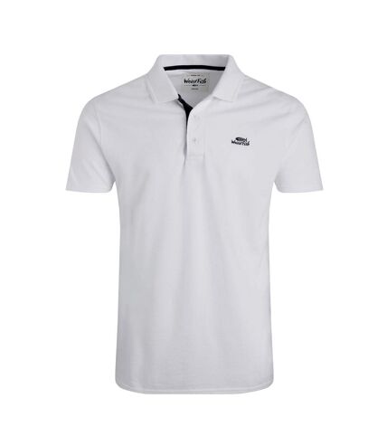 Polo miles homme blanc Weird Fish