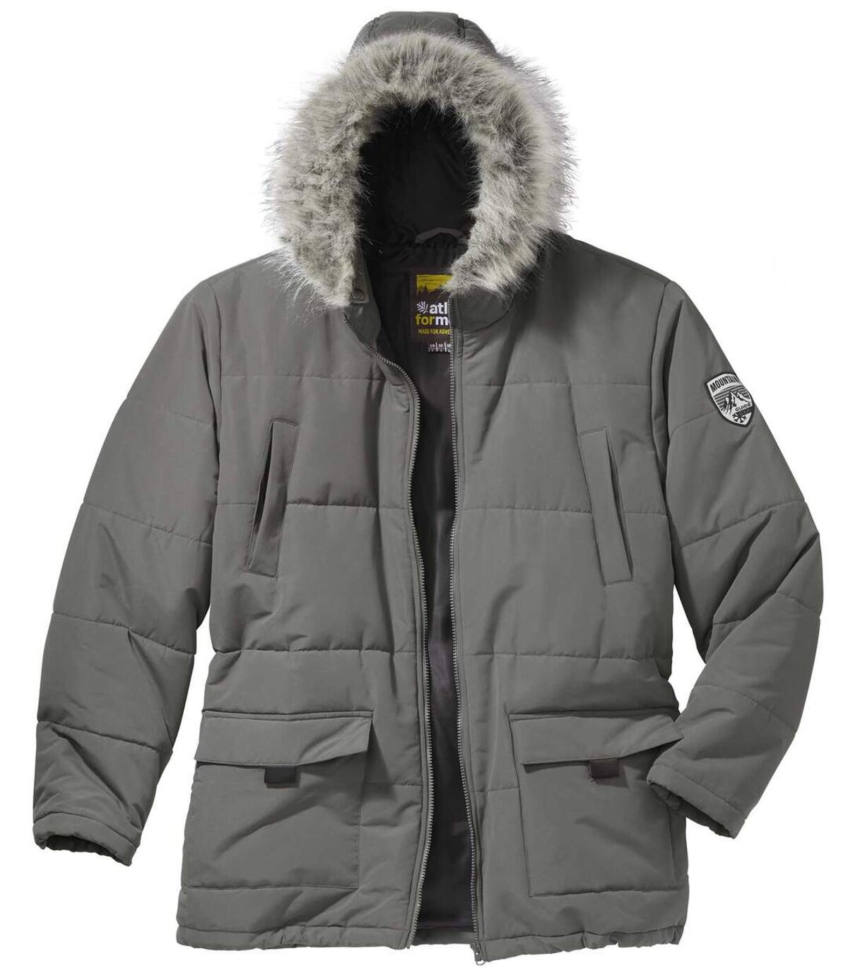 Wattierter Parka Winter Mountain mit Steppfutter Atlas For Men