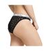 Culotte Noire Femme Calvin Klein Jeans Bikini - M