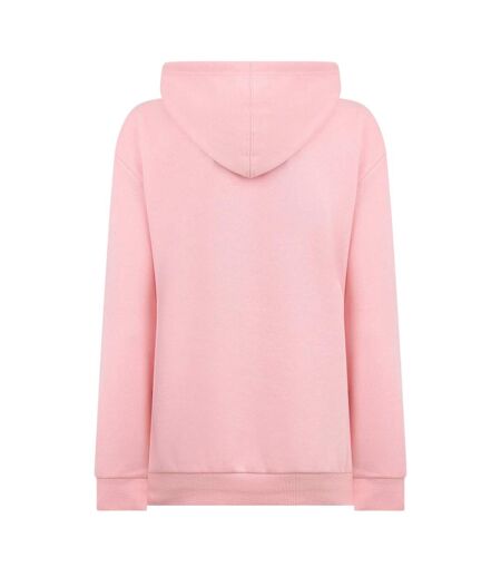 Sweat À Capuche Avec Cordons Manches Longues Décontracté Madison Femme Rose Poudré Rhino