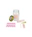 Mason Jar Beauté Manucure 13cm Rose-1