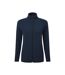 Veste Polaire Motif/style Zippé Femme Bleu Marine Signature-2