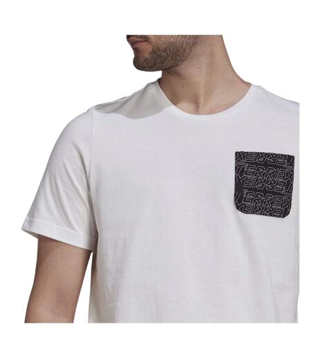 T-shirt Homme Blanc Adidas