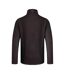 Mens transom zip macaroni eco friendly jacket coffee Weird Fish