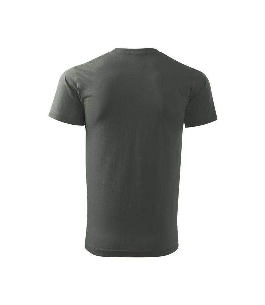 Mens Basic Cotton T-shirt Green Adler-2