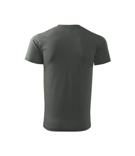Mens Basic Cotton T-shirt Green Adler