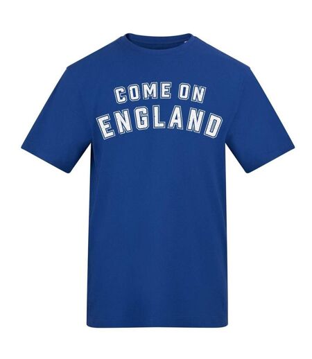 T-shirt Come On England Homme Bleu AWD
