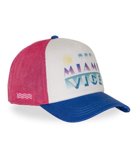 Casquette trucker mousse avec filet Miami Vice Cops Capslab