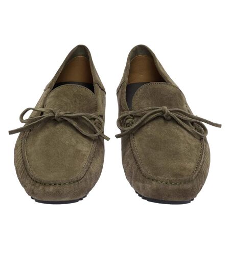Mocassins Driver Homme Vert Boss