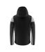 Mens Prime Soft Shell Jacket Black Anthracite Printer-2