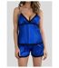 Ensemble pyjashort fines bretelles en satin-2