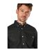 Mens geo sphere long-sleeved shirt black Maine