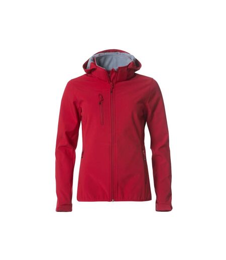 Clique Womens/Ladies Plain Soft Shell Jacket (Red)