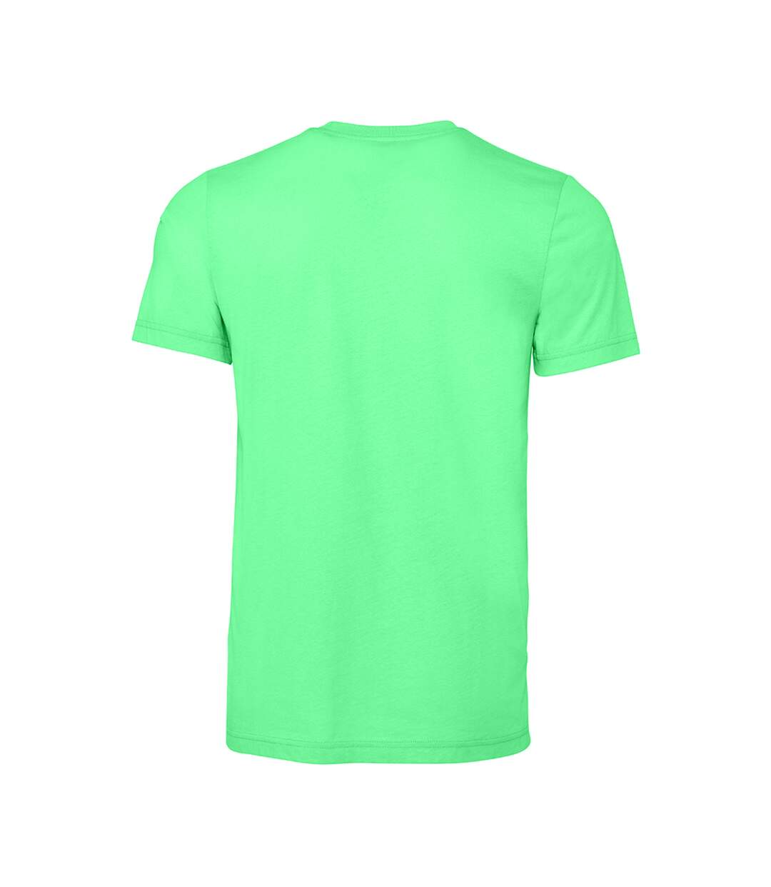 T-shirt unisexe vert synthétique Bella + Canvas