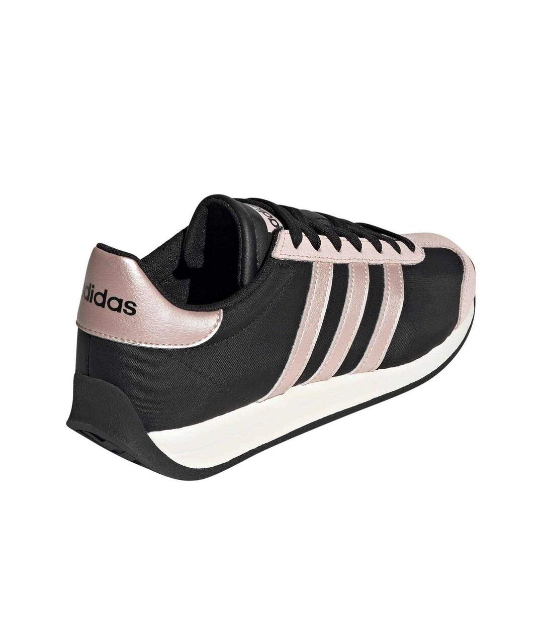 Womens/ladies Runvista Running Snug Fit Trainers Core Black Sand Adidas-2