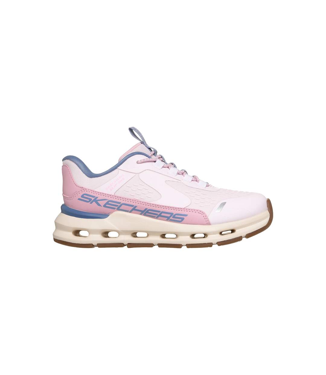 Basket Basse à Lacets Skechers Juniors Glide Step Vista Lane-2
