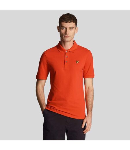 Polo Uni Homme Rouge Lyle & Scott