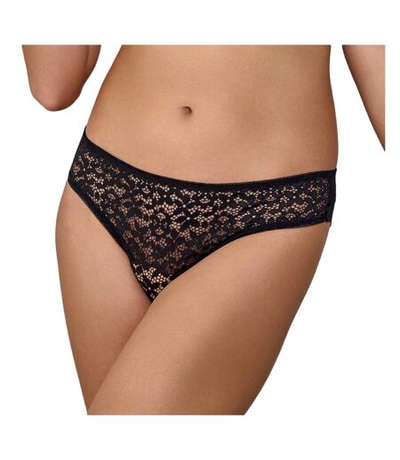 Tanga noir femme les petites bombes mona - l