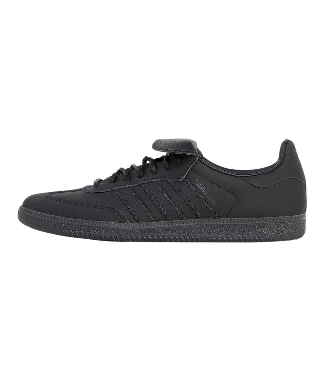 Womens/ladies Humanrace  Leather Trainers Charcoal Samba-3