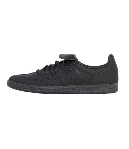 Womens/ladies Humanrace  Leather Trainers Charcoal Samba
