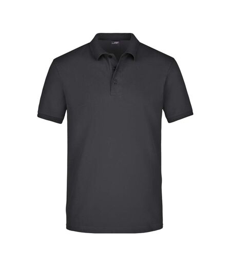 Polo Homme Noir James And Nicholson