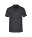 Polo Homme Noir James And Nicholson-1